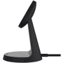 Зарядний пристрій Belkin Wireless Charger Stand MagSafe (W/O TA) 10W Black (WIB003BTBK) для iPhone 16 I 15 I 14 I 13 I 12 series: Кабель в комплекті вбудований