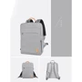 WIWU Pioneer Backpack Grey (WB-101GY) for MacBook Pro 15": Цвет серый (Space Gray)