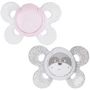 Пустышка Chicco Physio Comfort силикон 0-6 мес. 2 шт (74931.11.00.00): Форма соски ортодонтическая