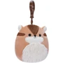 Мягкая игрушка на клипсе Squishmallows – Бурундук Мелзи 9 см (SQCP00148): Размер, см 9