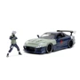 Машина металлическая Jada Naruto Mazda RX-7 с фигуркой Какаши 1:24 (253255055)