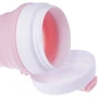 Силіконовий стакан з кришкою і трубочкою Tonna Waist Marshmallow 350 мл (TH_WAIST_MARSHMALLOW): Матеріал колби силікон