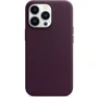 Чехол для iPhone Apple for iPhone 13 Pro Leather Case with MagSafe Dark Cherry (MM1A3) : Цвет фиолетовый