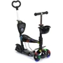 Самокат детский 5 в 1 Best Scooter черный (35110)