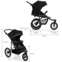 Прогулянковий візочок Kinderkraft Helsi 2 Black (KSHELS02BLK0000) фото 7