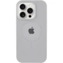 Чехол для iPhone Mobile Case Silicone Full Protective with MagSafe Light Grey for iPhone 15 Plus