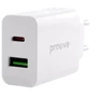 Зарядний пристрій Proove Wall Charger USB-C+USB Rapid 20W White (WCRP20110002): Тип сетевое