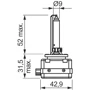 Ксеноновая автолампа Bosch D1S Xenon White 35W 12V PK32d-2 (1987302909) фото 5