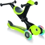 Самокат GLOBBER серии GO UP DELUXE LIGHTS 5в1 зеленый, колеса с подсветкой, 20/50кг: Количество колес 3