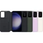 Чехол для телефонов Samsung Smart Clear View Cover Cream (EF-ZS916CUEGRU) for Samsung S916 Galaxy S23 Plus: Пленка в комплекте нет