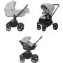 Універсальна коляска 3 в 1 Carrello Epica CRL-8510/1 Silver Grey + дощовик