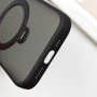 Чохол для iPhone Mobile Case Metal Buttons with MagSafe HQ Ring Black для iPhone 14 Pro Max фото 7