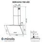 Вытяжка Minola HDN 6242 IV 700 LED фото 10