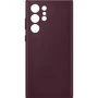 Чохол для телефона Samsung Leather Cover Burgundy (EF-VS908LEEGRU) для Samsung S908 Galaxy S22 Ultra: Колір бордовый