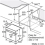 Духова шафа електрична Bosch HRG6769S6: Гриль є