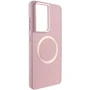 Чехол для телефонов TPU Case Bonbon Metal Style with MagSafe Light Pink for Samsung S928 Galaxy S24 Ultra: Тип накладка на заднюю часть