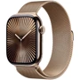 Apple Watch Series 10 42mm GPS + Cellular Gold Titanium Case with Gold Milanese Loop (MX083)