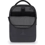 Рюкзак для ноутбука Gabol Backpack Reflect 14L Grey серый (412455-016): Фактура Гладкая