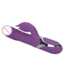 Вибратор кролик с толчковыми движениями и вращением CalExotics Enchanted Kisser