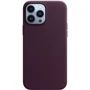 Чохол для iPhone Apple for iPhone 13 Pro Max Leather Case with MagSafe Dark Cherry (MM1M3) : Тип чохла накладка на задню частину