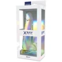 Прозрачный фаллоимитатор с мошонкой XRAY, 20 см