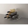 Тримач для пляшок Metaltex OLA-10, 12 × 23 × 3 см (364904): Матеріал нержавеющая сталь