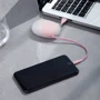 Кабель Baseus USB Cable to Lightning Lets Go Little Reunion One-Way Stretchable 2A 1m Pink (CALRN-24) фото 7