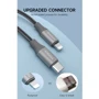 Кабель Romoss Cable USB-C to Lightning CB1737 9V 3A 1m Gray (CB1737-631-G43H) фото 6