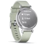 Смарт-часы Garmin Lily 2 Classic Silver with Sage Grey Fabric Band (010-02839-15): Дисплей 1"x0.84" (25.4x21.3 мм) TFT (240x201 pixels)