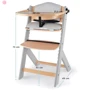 Стульчик для кормления с подушкой Kinderkraft Enock Gray Wood (KHENOC0PGRY0000) фото 5