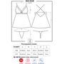 Комплект Obsessive 864-BAB-1 babydoll, S/M