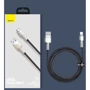 Кабель Baseus USB Cable to USB-C Cafule Metal 40W 2m White (CATJK-B02) фото 12