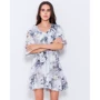 Платье ISSA PLUS 10743 46 белое повседневное до середины бедра