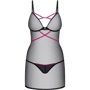 Пеньюар Obsessive Novenes chemise & thong XL/2XL