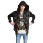 Куртка H & M 4476695 46 чорна демісезон з капюшоном