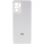 Чехол для телефонов Mobile Case Silicone Cover Shield Camera White for Xiaomi Redmi Note 10 / Note 10s