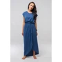 Платье FLFashion Asti ППА 2134 48-50 синее повседневное длинное макси: Вид Повседневные платья