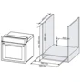 Духовой шкаф электрический MPM Product MPM-64-BOM-23B: Объем, л 60