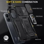 Чохол для телефона Mobile Case Camshield Army Ring Black для Xiaomi Redmi 13C / Poco C65: Плівка в комплекті нет