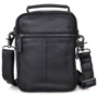 Чоловічі сумки через плече Buffalo Bags чорна (SHIM1007A-black): Фактура Матовая, Зернистая