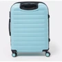 Чемодан Ricco Grande L blue (T15003blue-L): Застежка Молния