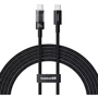 Кабель Baseus Cable USB-C to USB-C Gem Fast-Charging 100W 2m Black (P10373000111-01)