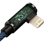 Кабель Baseus Cable USB-C to Lightning Legend Elbow 20W 2m Blue (CACS000303) фото 5