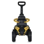 Детский электромобиль-толокар 2в1 Bambi Квадроцикл желтый (M 4803EL-6)
