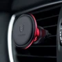 Держатель Baseus Car Holder Magnetic Air Vent Mount Holder with Cable Clip Red (SUGX-A09): Тип автомобильный
