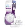 Соска силиконовая Philips AVENT Natural от 6 мес для густой еды 2 шт (SCF046/27): Материал силикон