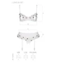 Эротический комплект Passion LOVELIA SET white XXL/XXXL