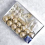 Набір ялинкових іграшок Stenson 25 шт. Золотисті (R90668 gold) фото 4