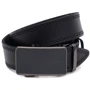 Чоловічий ремінь Borsa Leather чорний (115v1genav41-black)