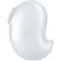 Вакуумный клиторальный стимулятор с вибрацией Satisfyer Cutie Ghost White